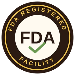 FDA Registered facility badge