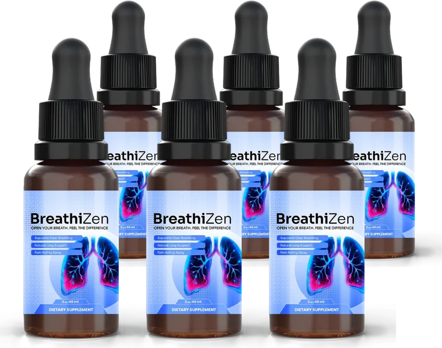 6 bottles of BreathiZen