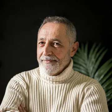 Smiling adult, illustrative photo